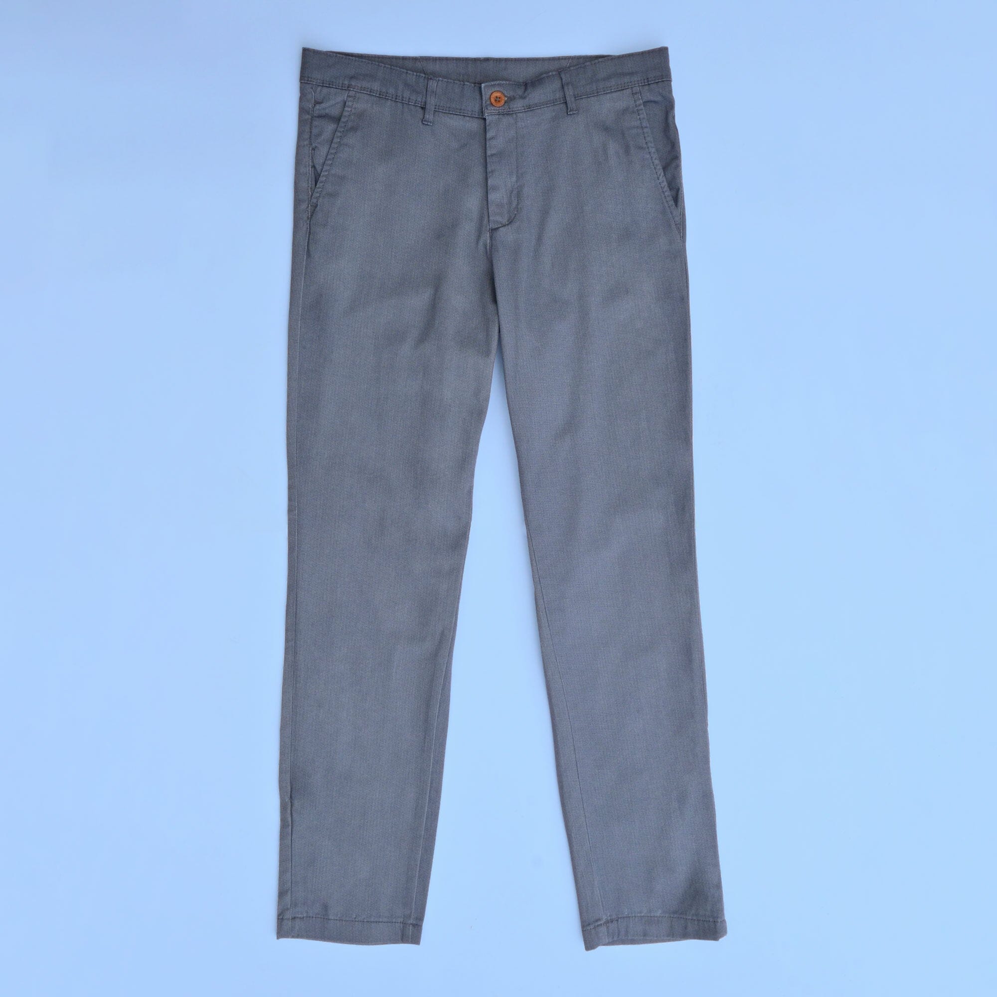 Fashion Blue Grey Straight Denim Pants Male Trousers Classic Men's Business  Regular Fit Pants Stretch Jeans - Jeans - AliExpress