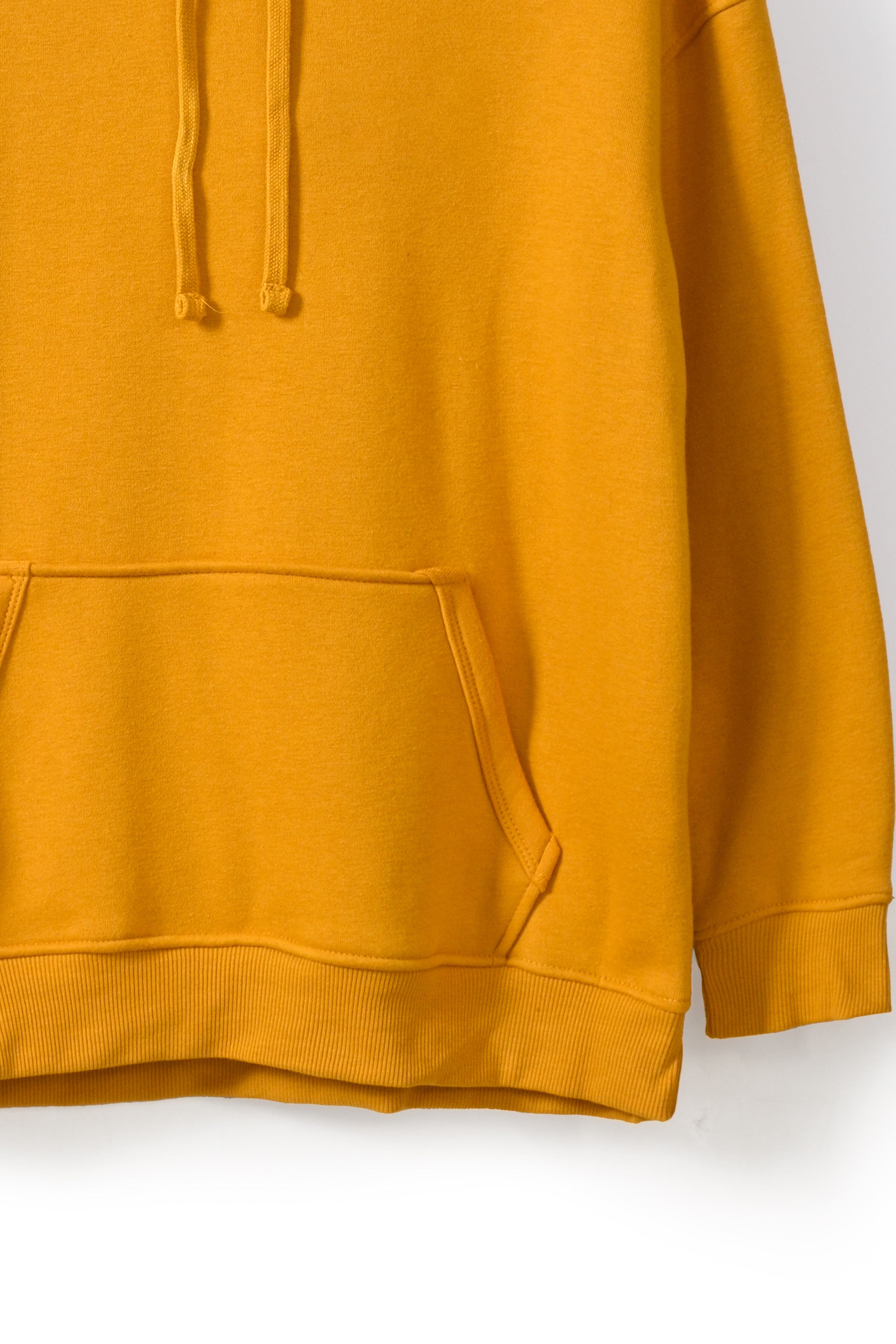 Women s Mustard Fleece Pullover Hoodie