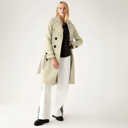 Rising Women's Fleece Trench Coat Women's Jacket Rooshani Enterprises Mint S 