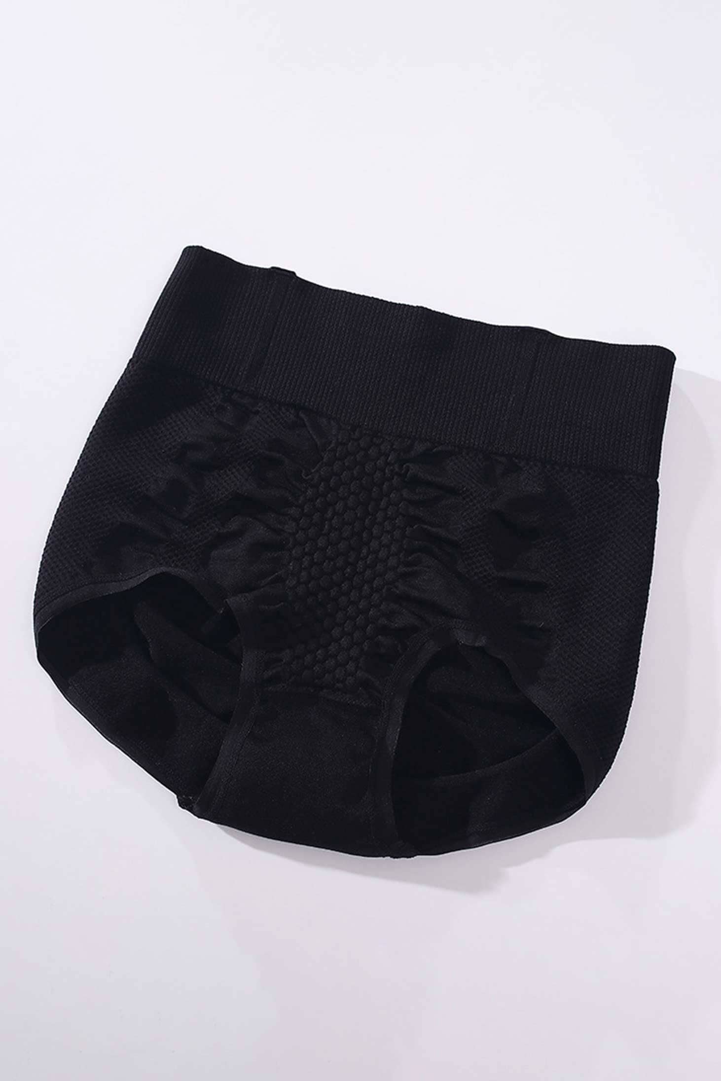 Women's Highwaist Tummy Control Pantie Women's Panties Cash Purchase Kamran Mushtaq Black 32-34 