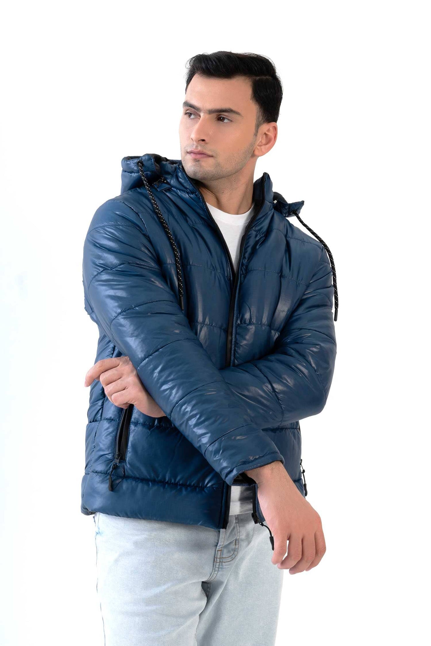 GN Men's Textured Puffer Jacket Men's Jacket Fiza International Co. 