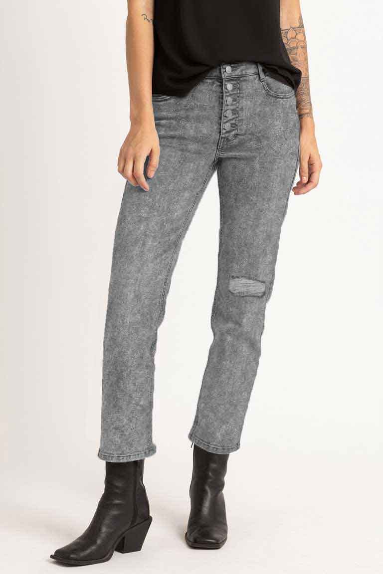 Hillerod Women's Premium Distress Denim Women's Denim HAS Apparel 