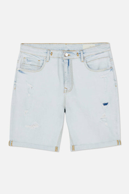 Denim Collection Men's Ripped Denim Minor Fault Shorts Men's Shorts HAS Apparel 