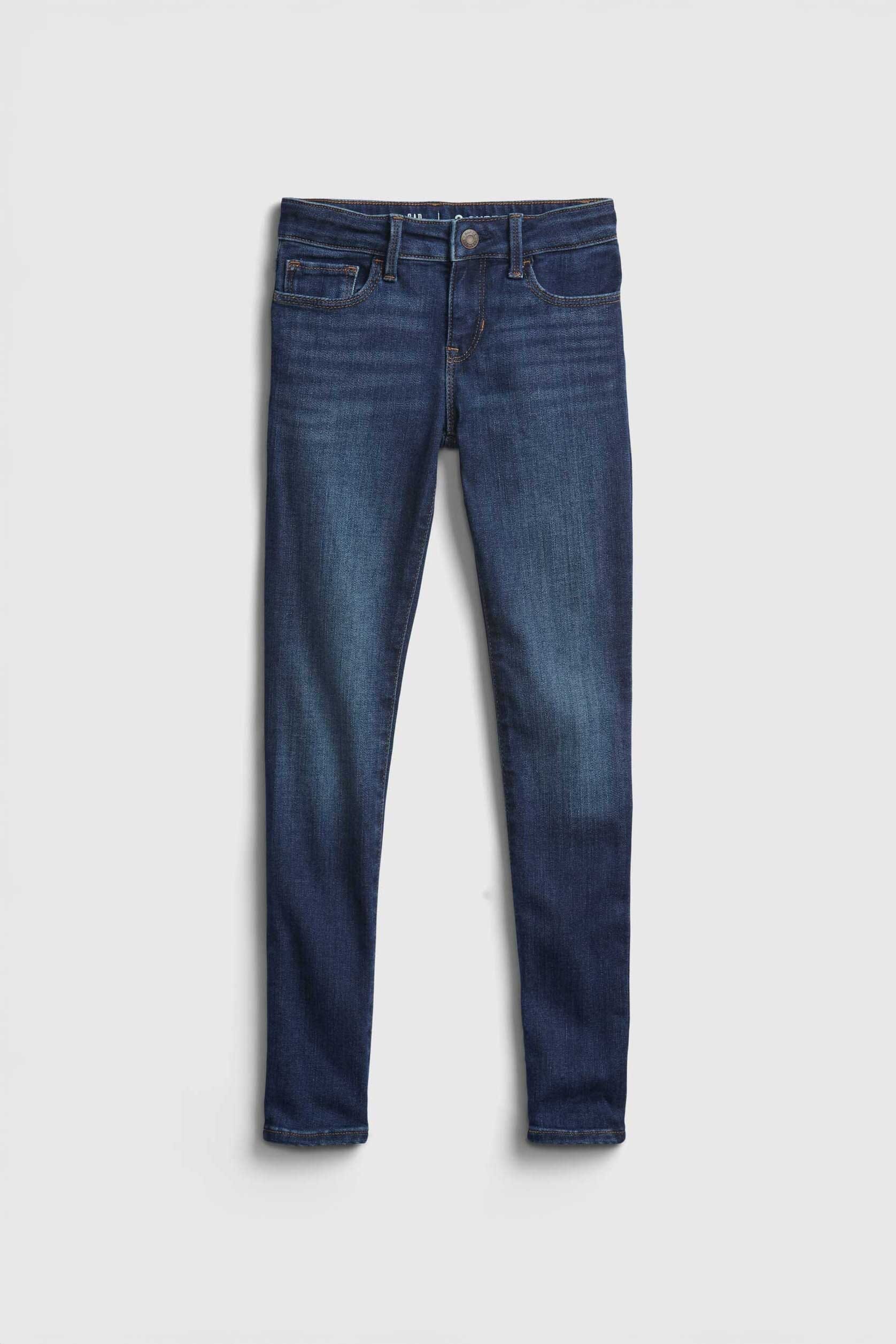 Gap Boy's Stretched Tiaret Denim Boy's Trousers HAH Enterprise Blue 4 