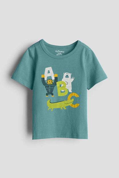 Le Printemps Kid's ABC Printed Tee Shirt Kid's Tee Shirt Athar Traders 