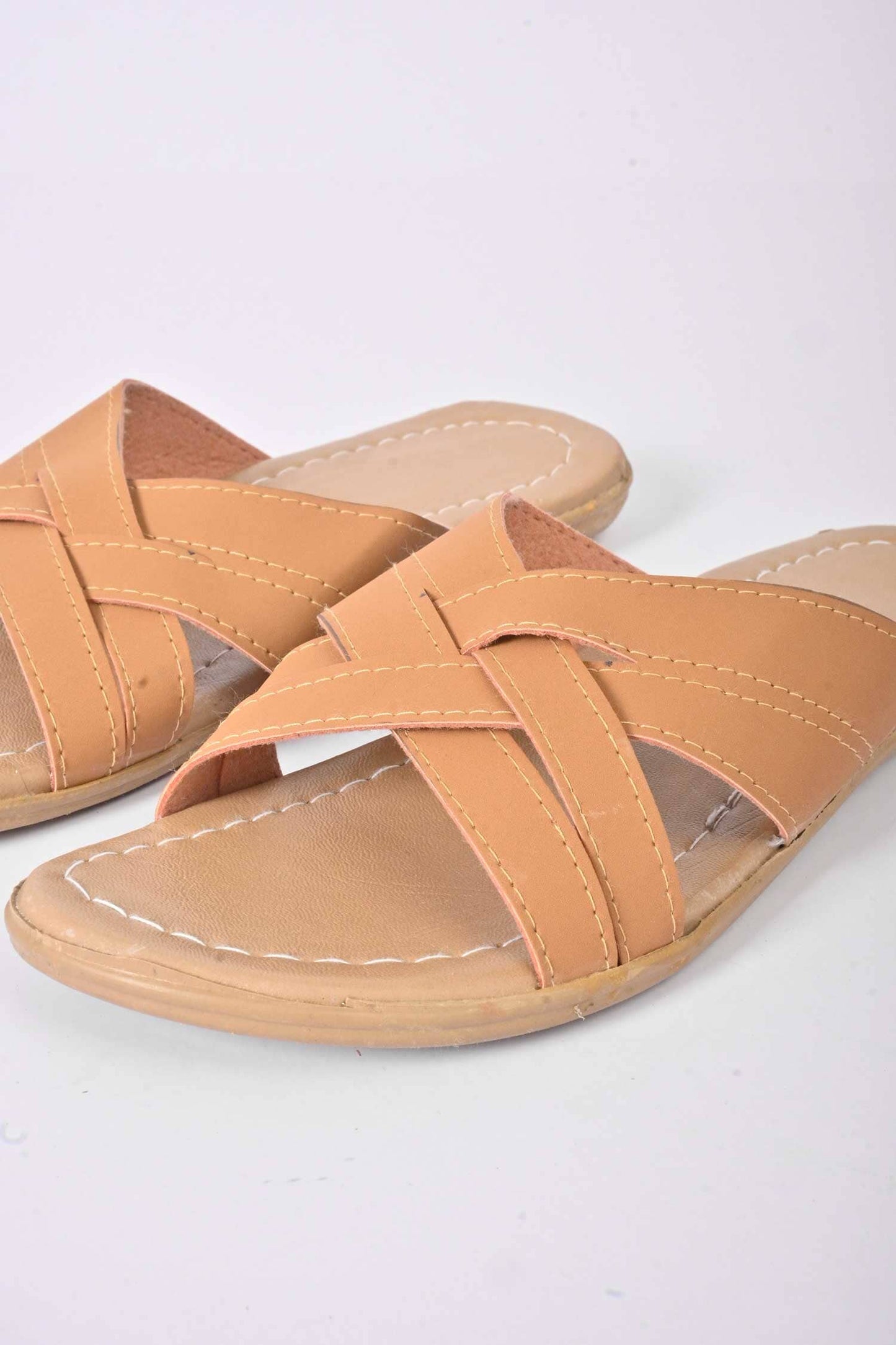 Women's Embu Cross Straps Style Soft Chappal Women's Shoes SNAN Traders 