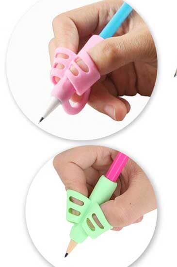 Two Finger Pencil Holder Silicone Tools