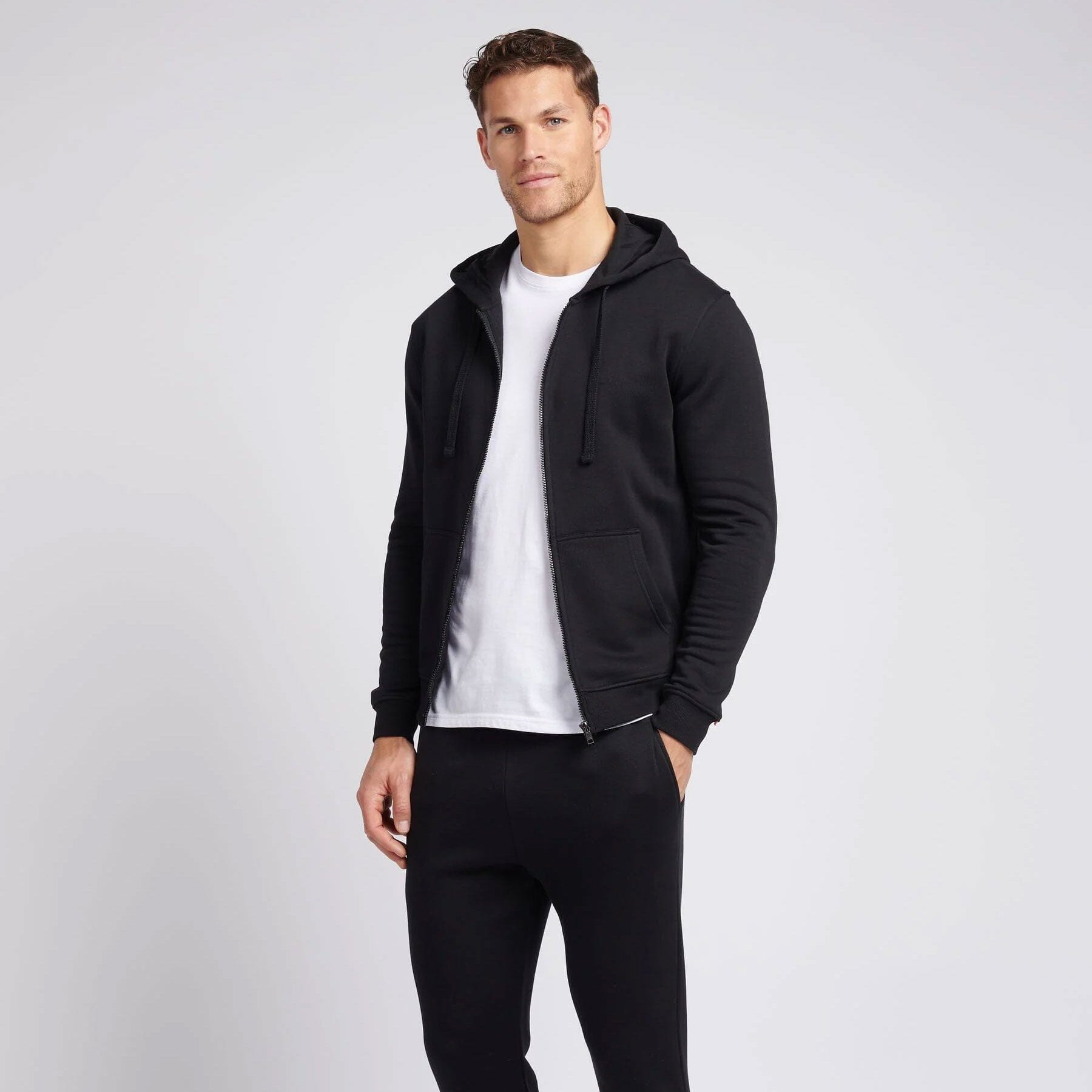 Payper Men's Garissa Fleece Zipper Hoodie Men's Zipper Hoodie First Choice Black XS 