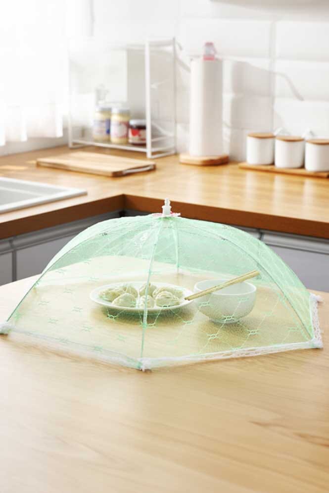 Hexagonal Umbrella Net Food Cover Kitchen Accessories Sunshine China 