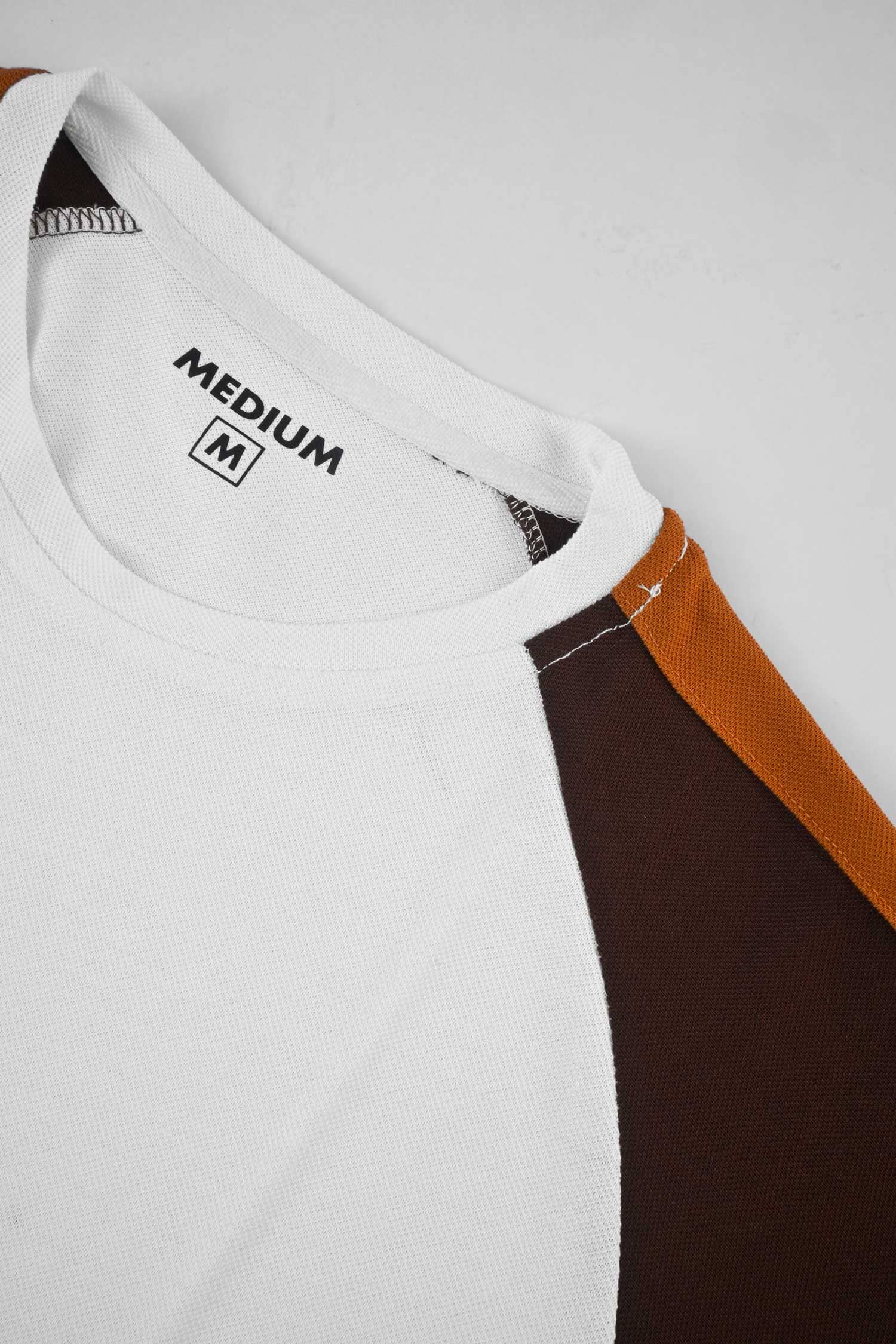 Seoul Men's Contrast Panel Style Raglan Sleeve Tee Shirt