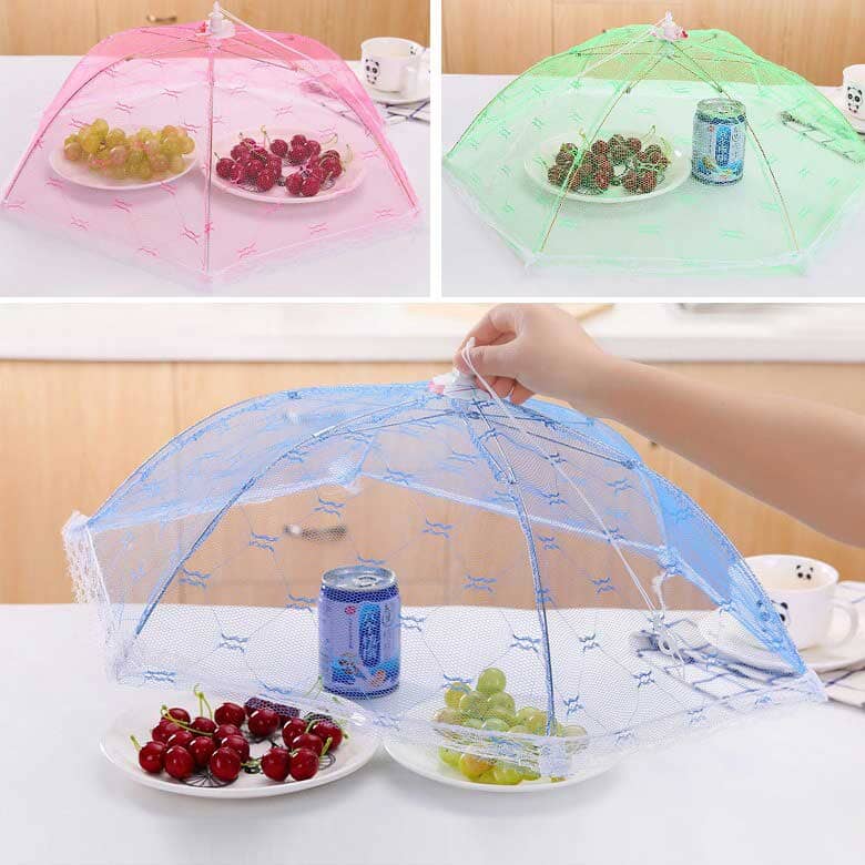 Hexagonal Umbrella Net Food Cover Kitchen Accessories Sunshine China 