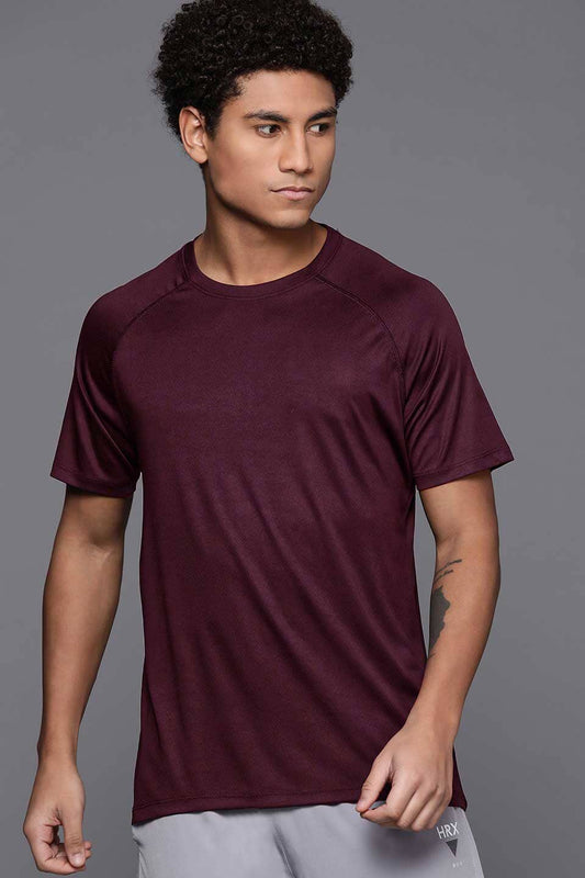 Men's Raglan Sleeve Crew Neck Tee Shirt Men's Tee Shirt IBT 