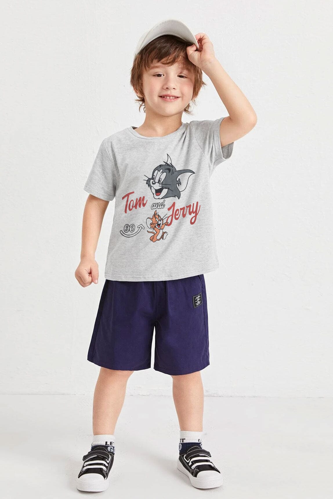 Dudy Kid's Tom & Jerry Printed Tee Shirt Kid's Tee Shirt SZK 