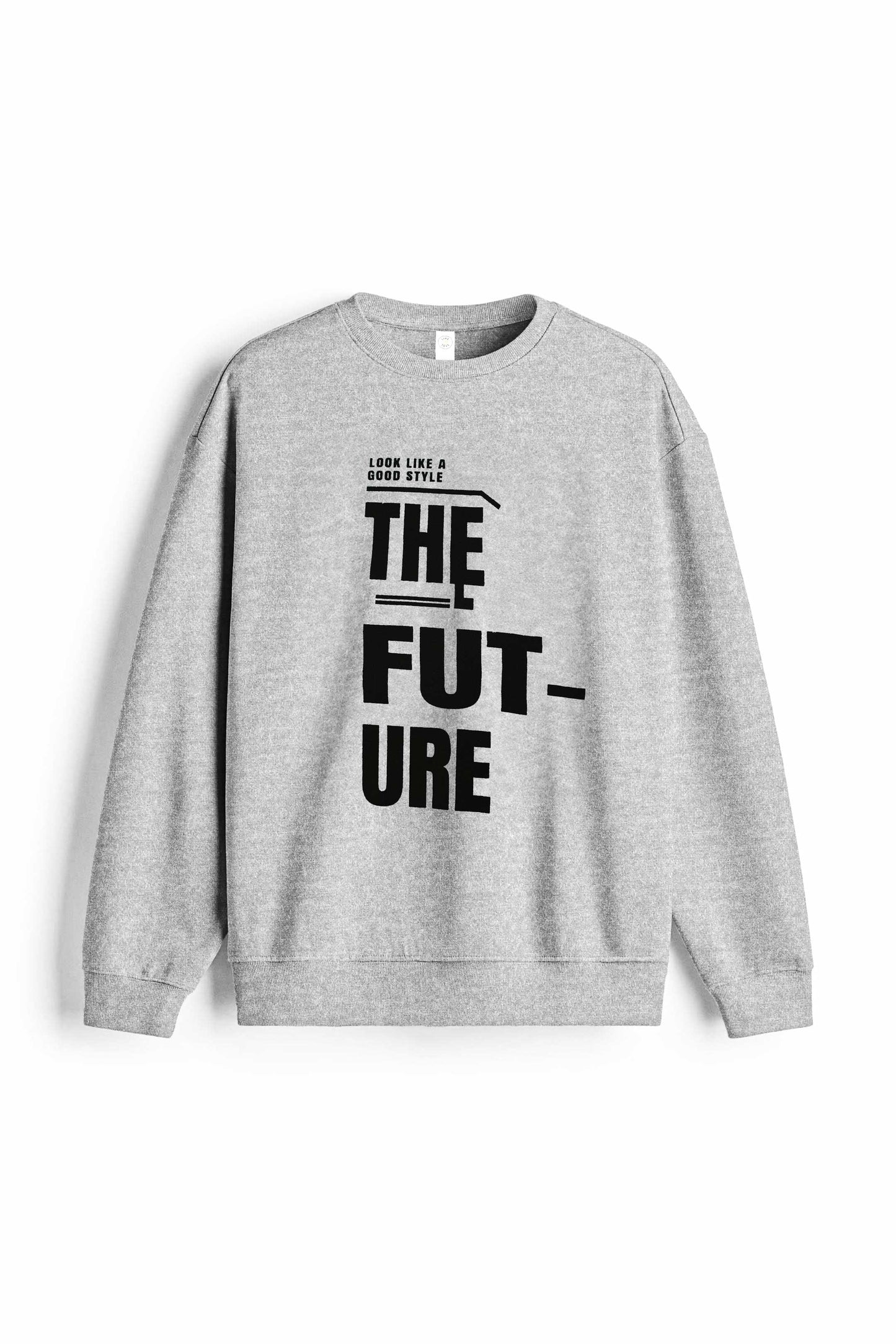 L.A.T Men's The Future Printed Fleece Minor Fault Sweat Shirt