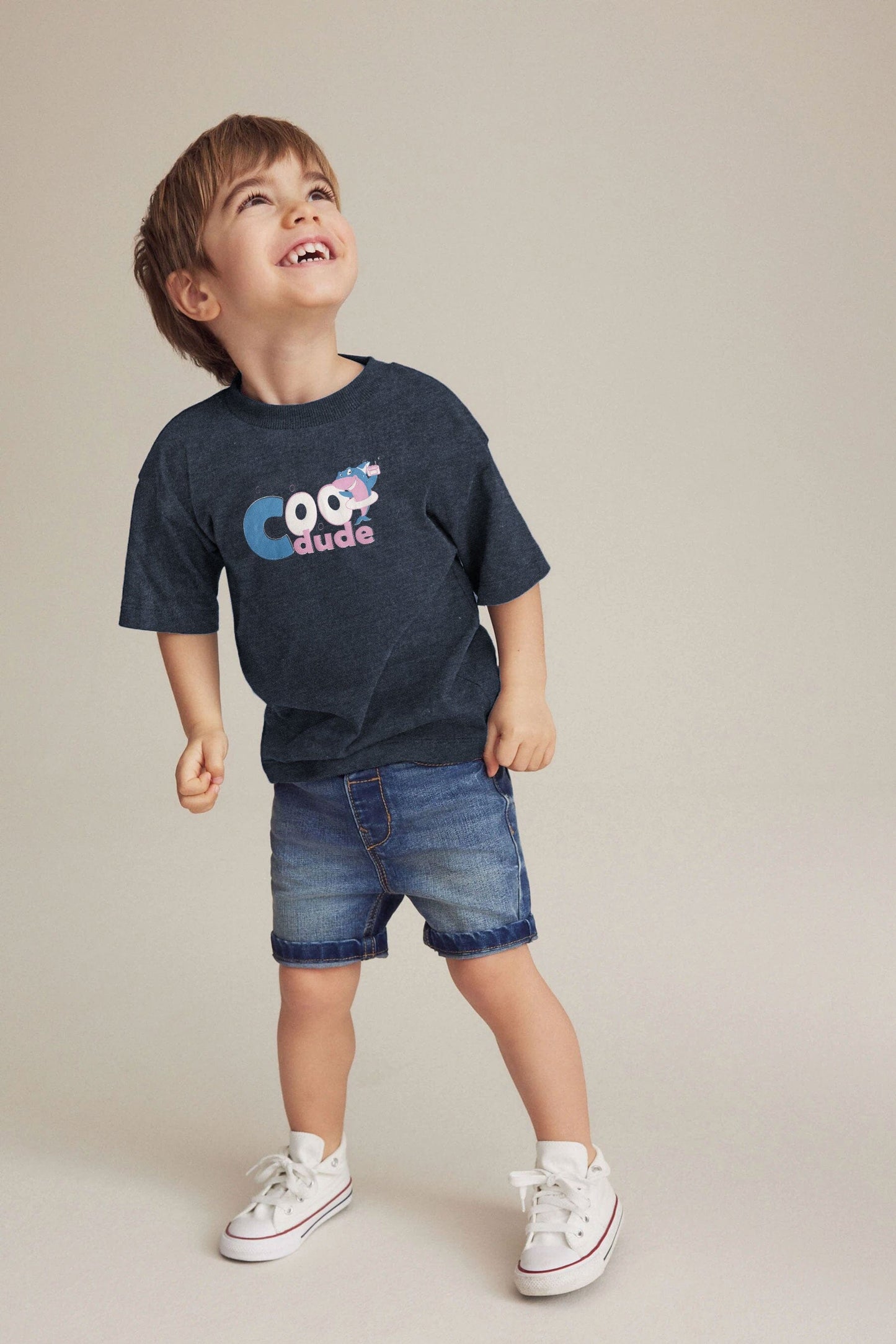 Dudy Kid's Cool Dude Printed Tee Shirt Kid's Tee Shirt SZK 