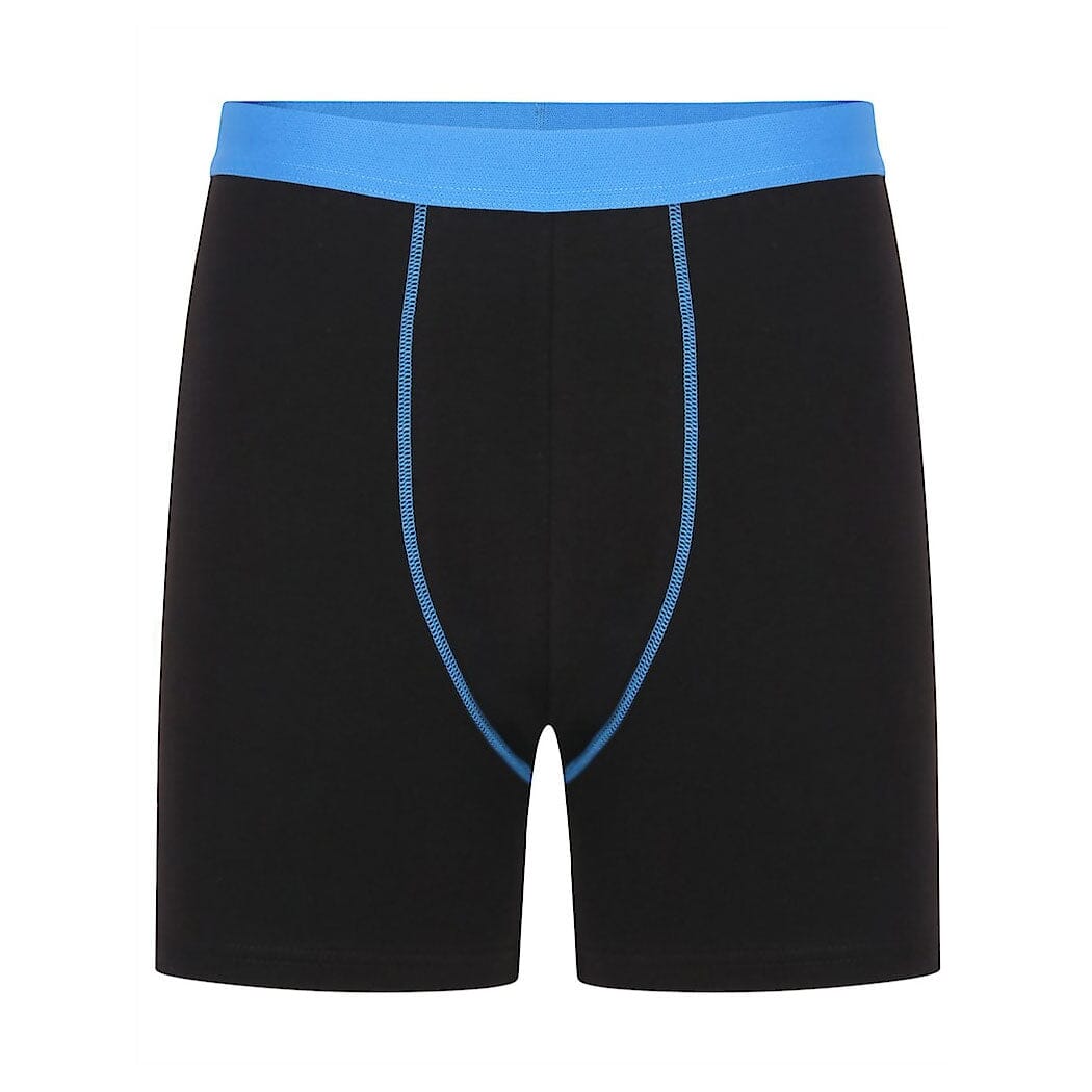 Men's Threading Detail Oxford Boxer Shorts