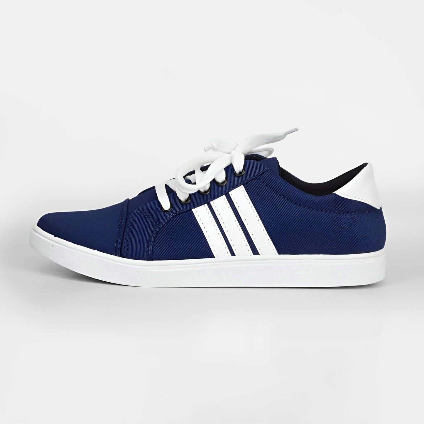 Men's Pleven Fashion Sneaker Shoes Men's Shoes Hamza Traders White & Navy EUR 39 