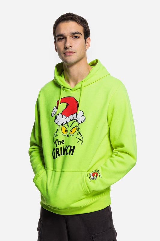 The Grinch Men's Printed Minor Fault Pullover Hoodie