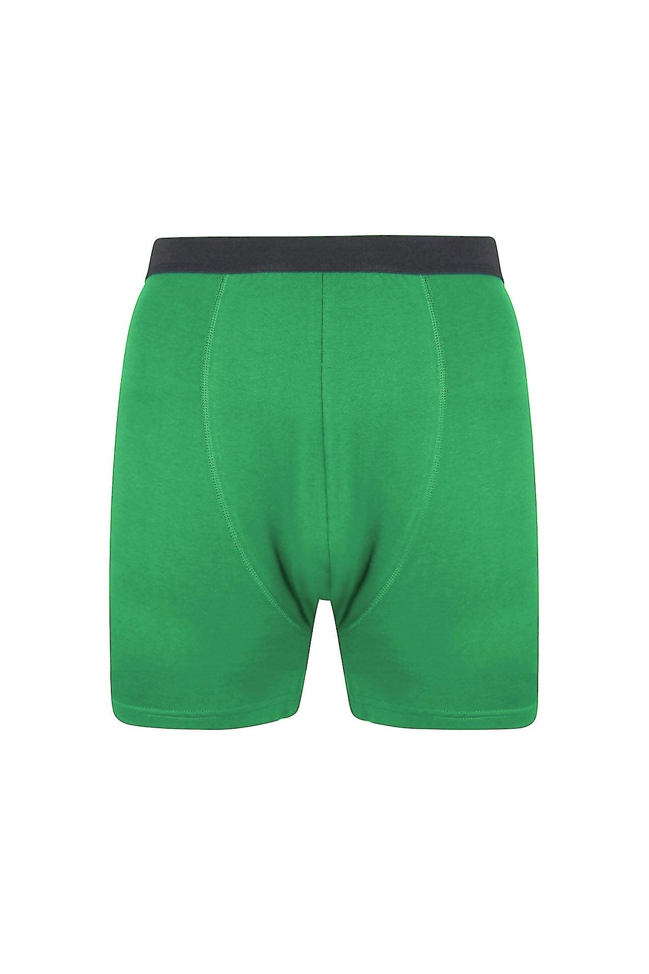 BD Men's Contrast Waistband Minor Fault Boxer Shorts Minor Fault Image Garments (Pvt.) Ltd. Green 2XL 