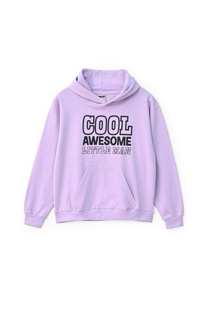 Happy Boy's Cool Awesome Printed Pullover Hoodie Boy's Pullover Hoodie Salman Rahim Purple S(6-7 Years) 