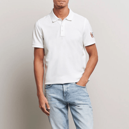 Polo Republica Men's Paper Clips Embroidered Minor Fault Polo Shirt