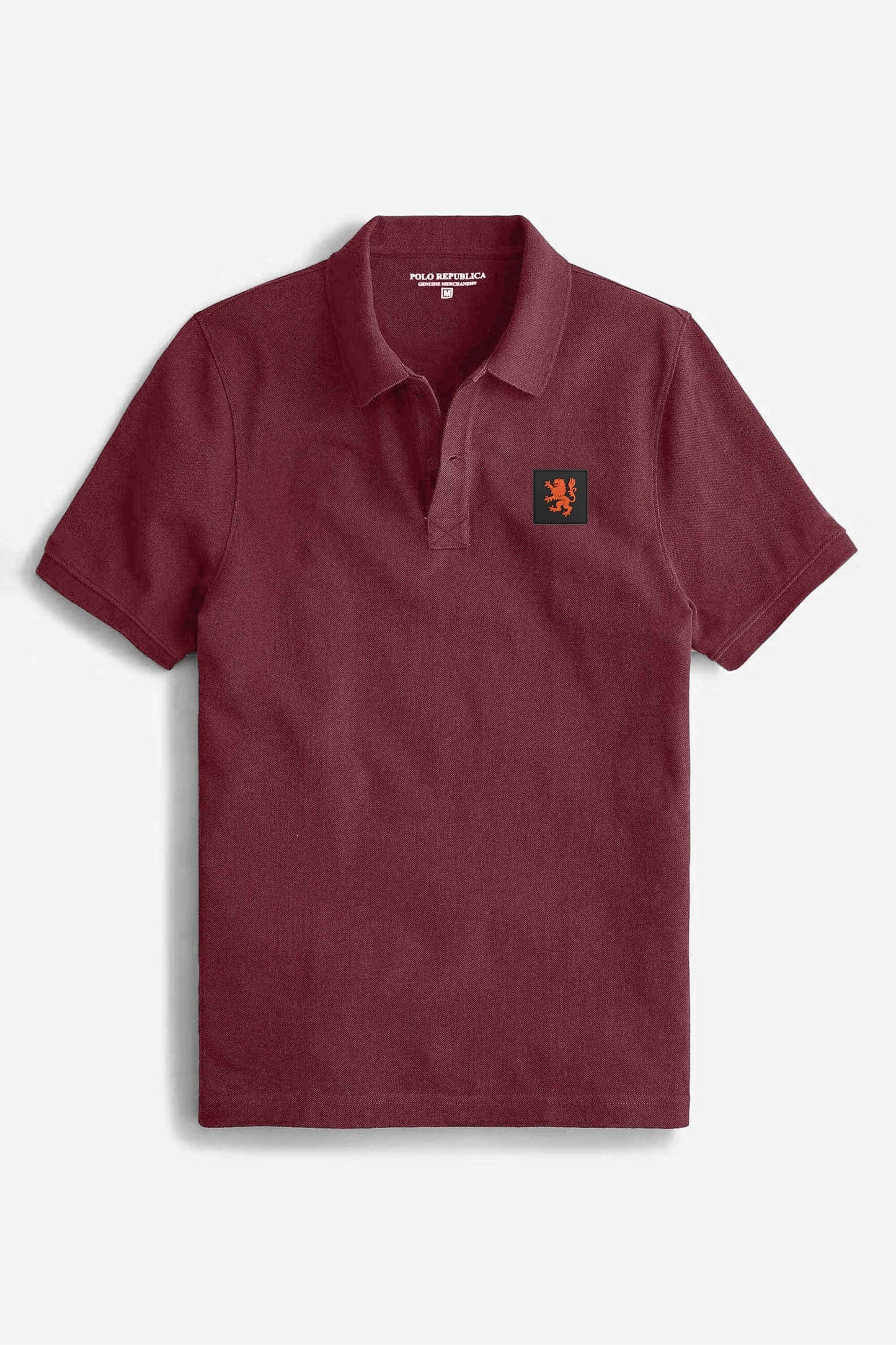 Polo Republica Men's LEO Rubber Badge Polo Shirt Men's Polo Shirt Polo Republica 