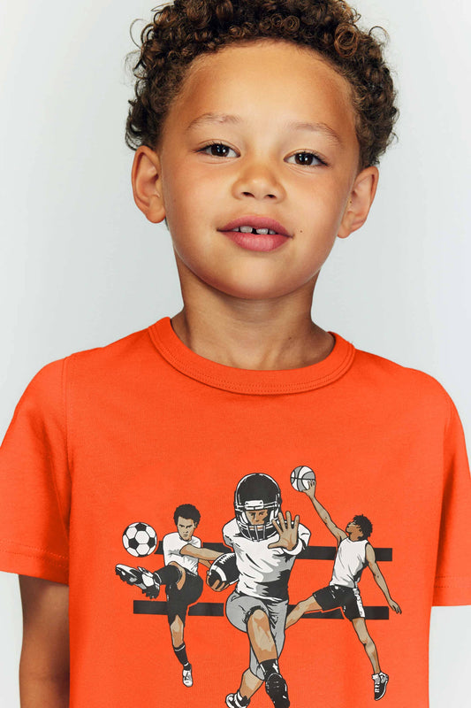 Le Printemps Boy's Players Printed Tee Shirt Boy's Tee Shirt Athar Traders 