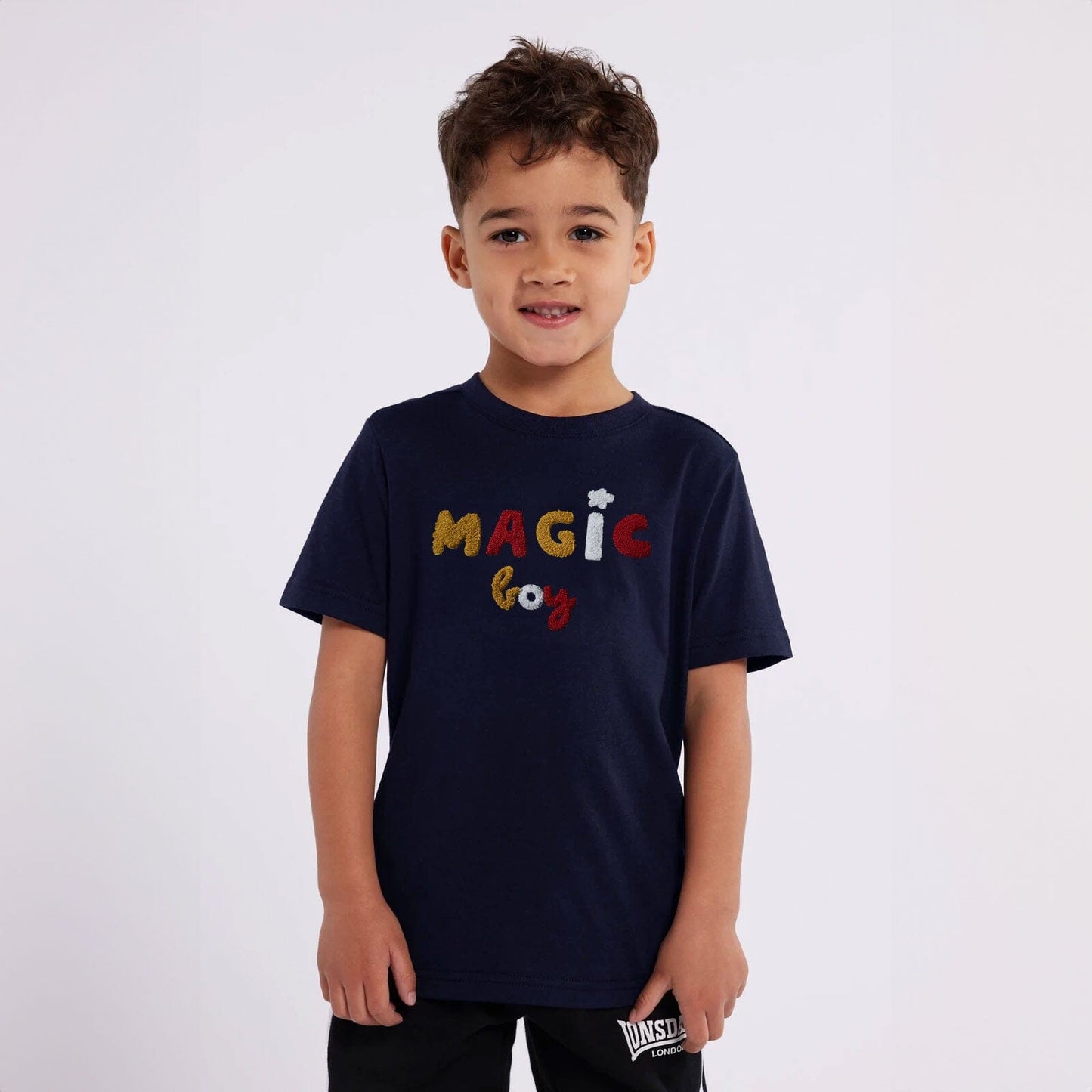 TA Kid's Magic Embellishment Minor Fault Tee Shirt Kid's Tee Shirt Minhas Garments Navy 2 Years 