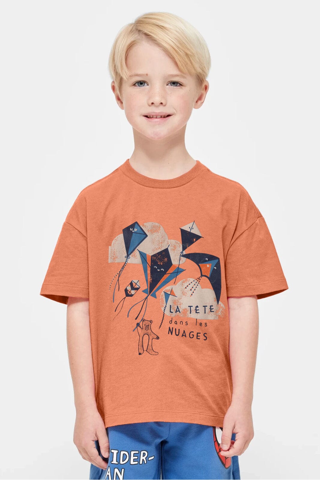 TA Boy's Kites Printed Tee Shirt Boy's Tee Shirt Minhas Garments 