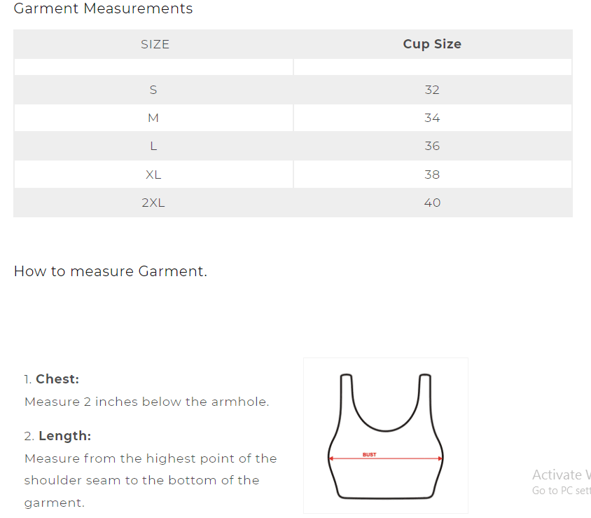 Women's Removeable Padded Sports Bra