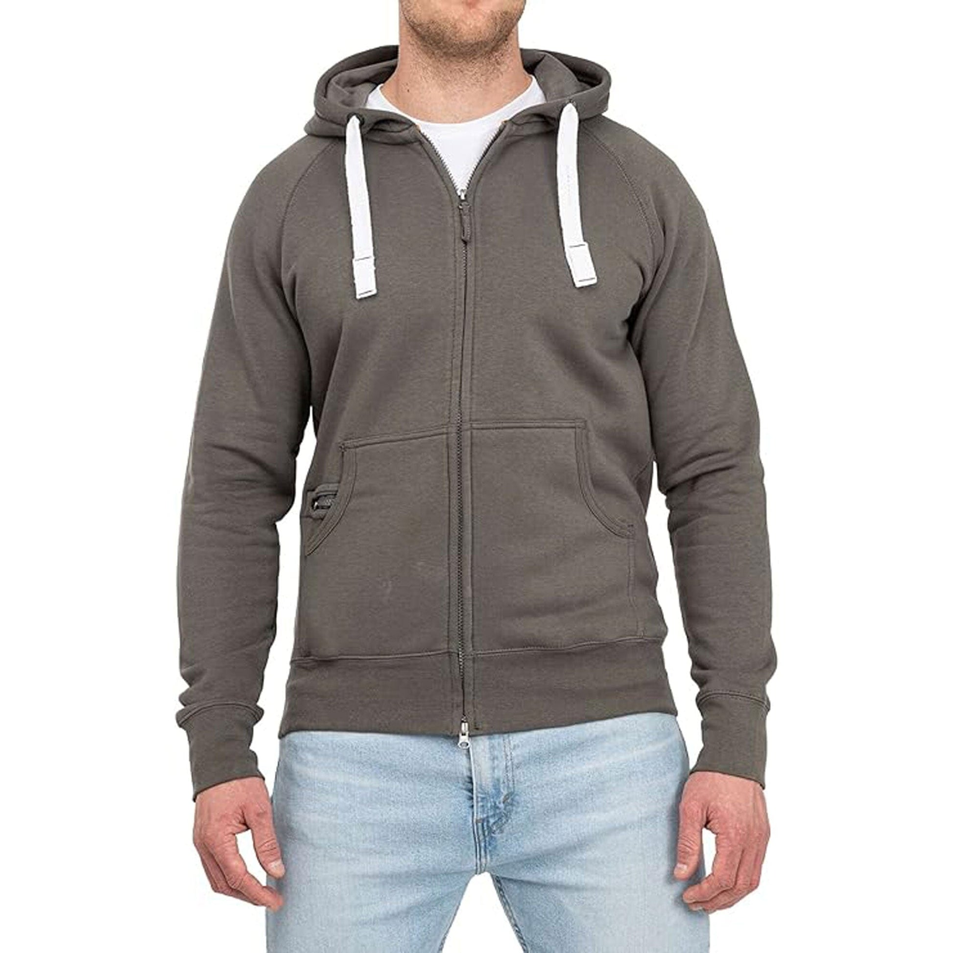 Payper Men's Terry Double Zipper Hoodie