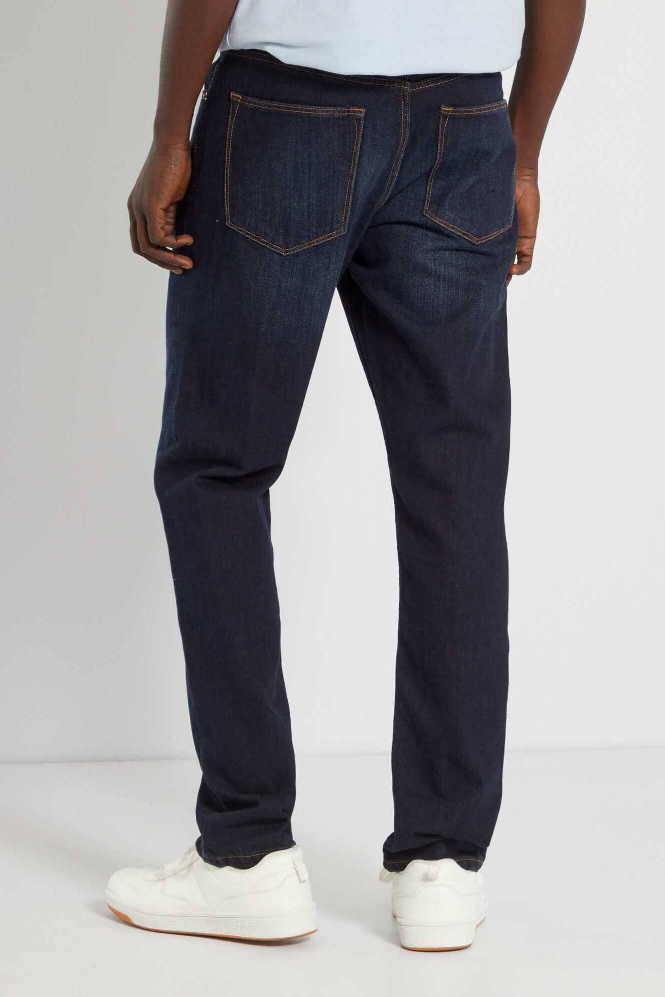 Men's Straight Fit Authentic Denim Jeans – elo