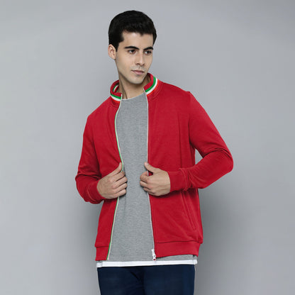 Payper Men's Classic Tipped Collar Jacket Men's Jacket First Choice Red XS 