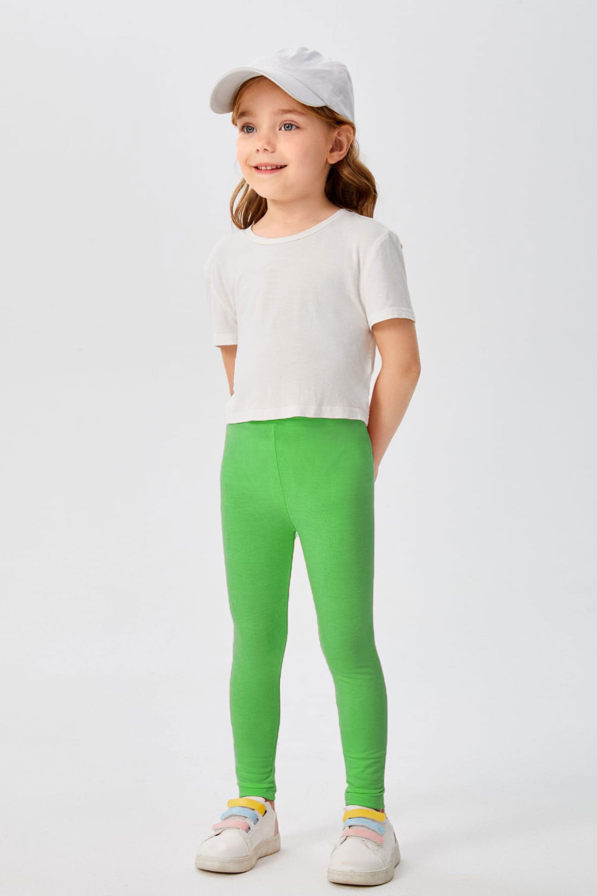 Hopio Kid's Solid Design Leggings – elo