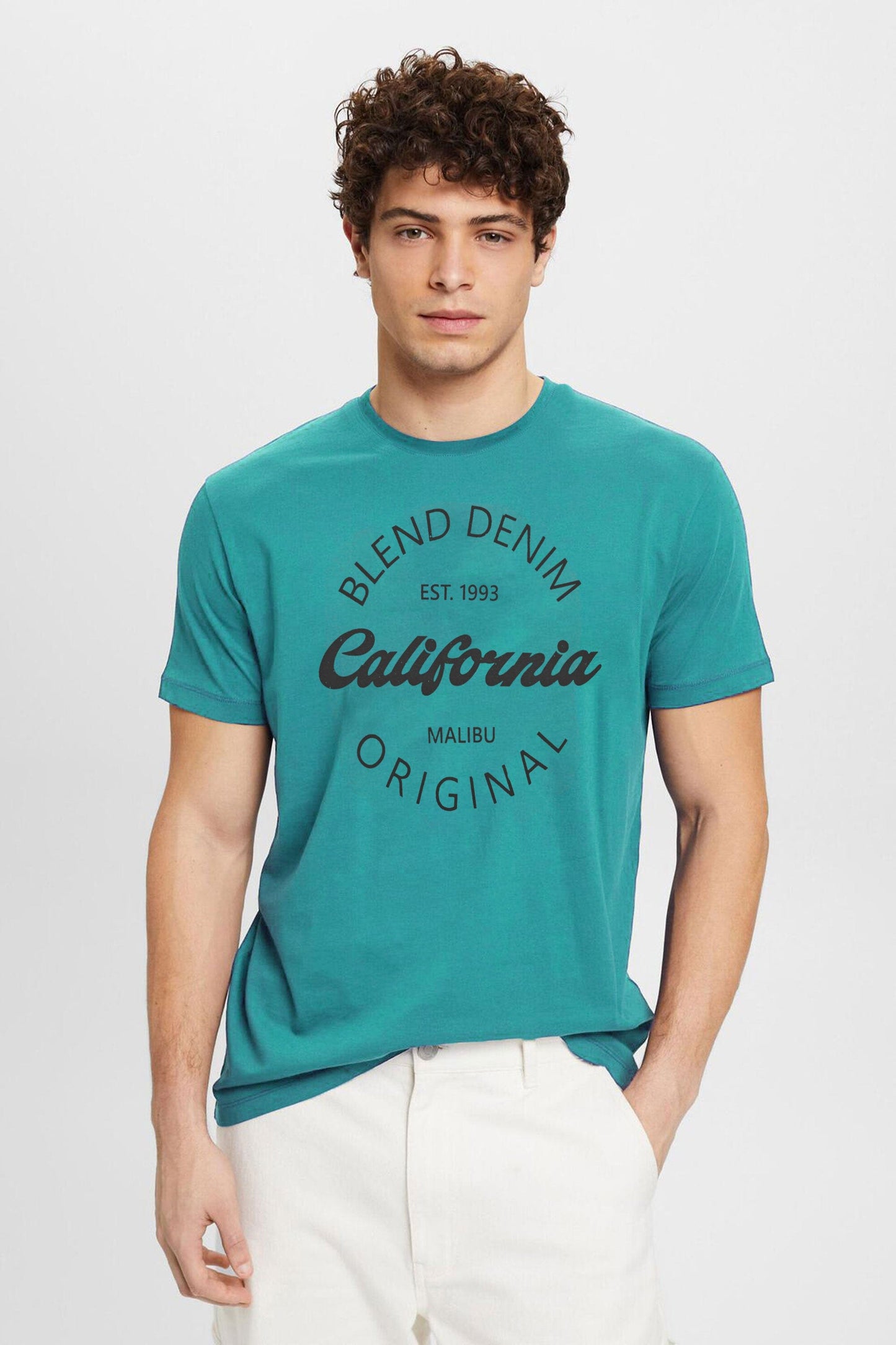 Blend Men's California Printed Tee Shirt Men's Tee Shirt IST 