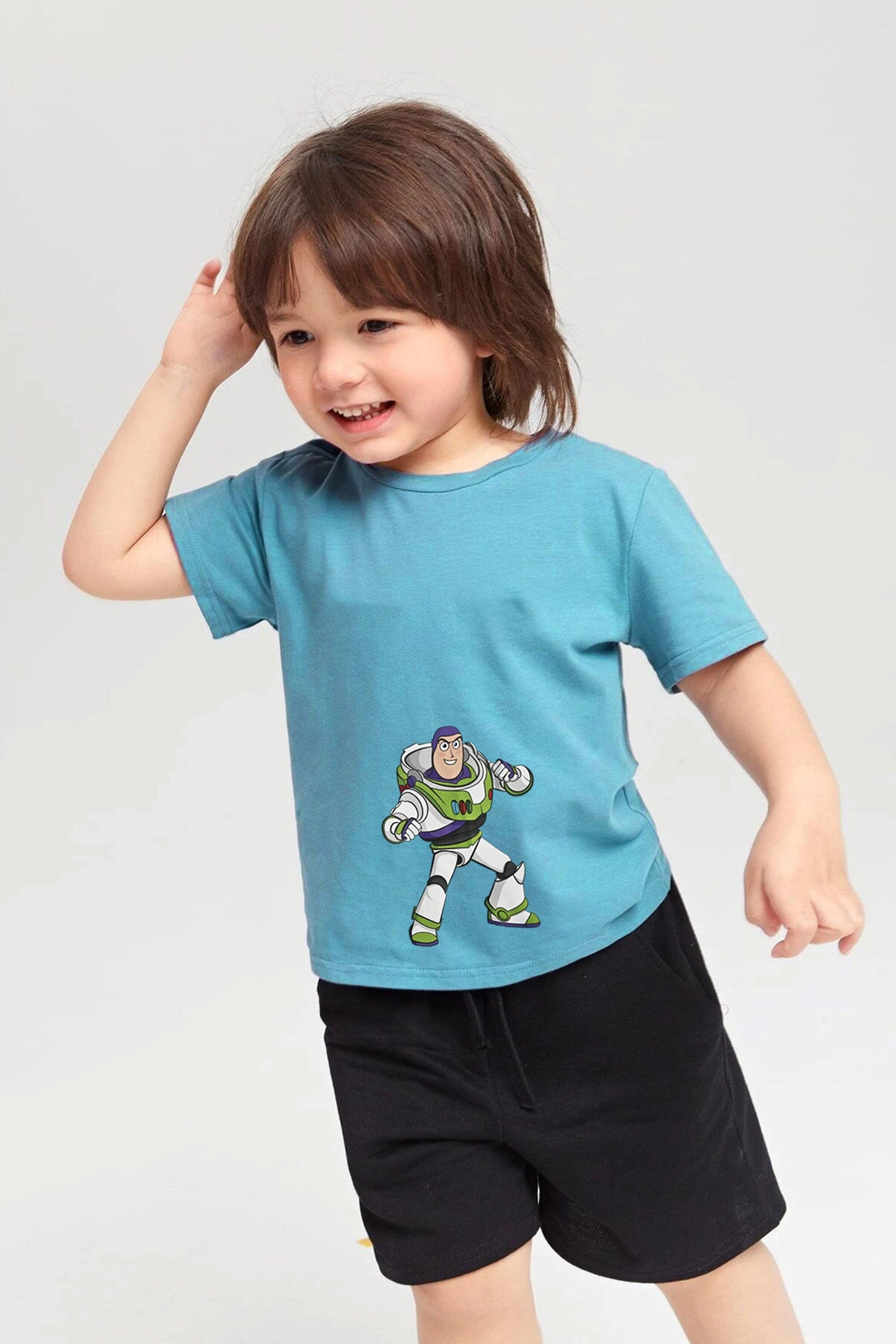 Polo Republica Boy's Superhero Buzz Lightyear Printed Tee Shirt Boy's Tee Shirt Polo Republica 