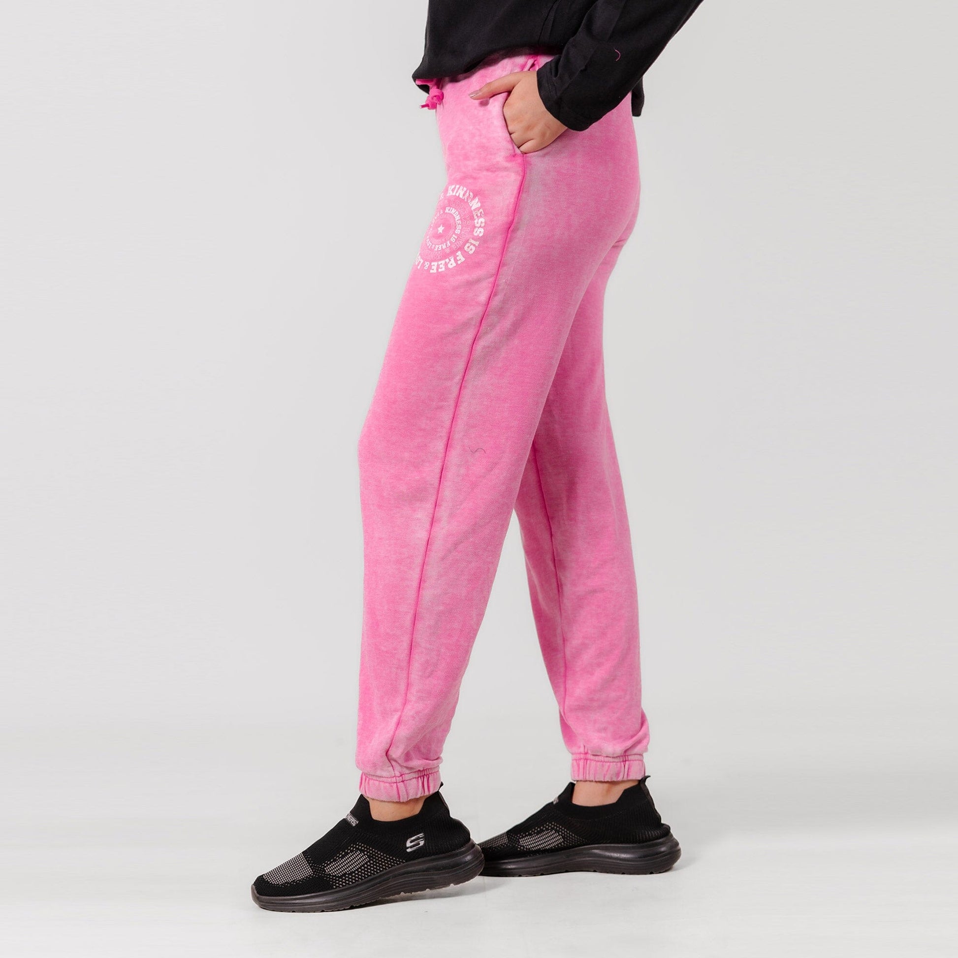 Vanillastar Women's Love & Kindness Terry Jogger Pants Women's Trousers HAS Apparel 