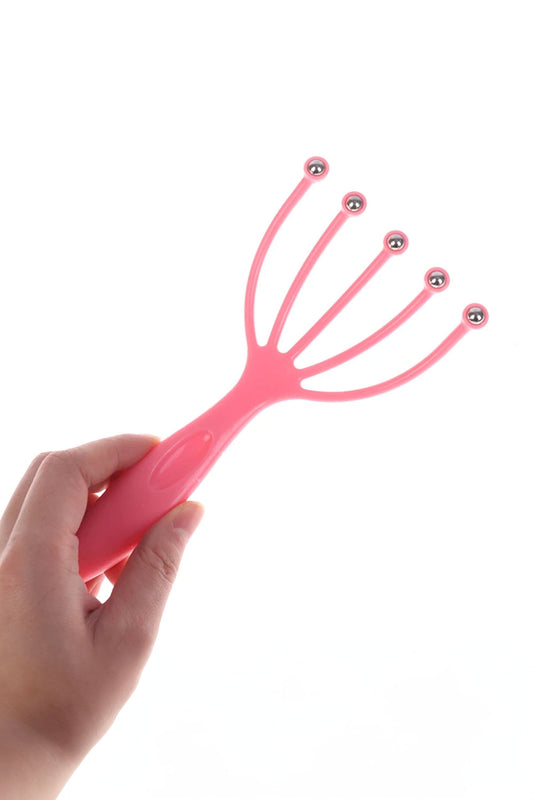 Kemi Manual Head Massager Health & Beauty SRL Pink 