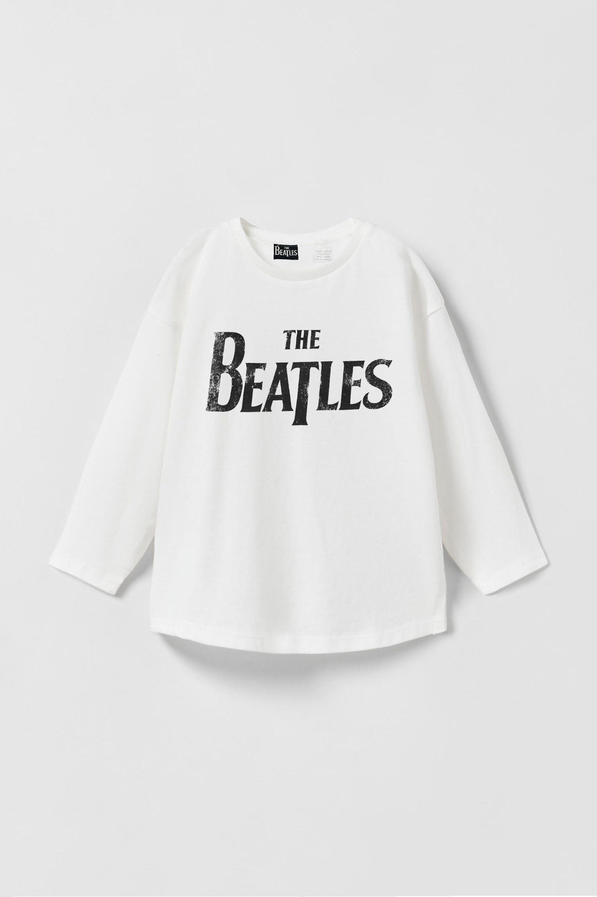 ZR Girl's The Beatles Printed Long Sleeve Minor Fault Tee Shirt Girl's Tee Shirt Yasir Bin Asad 