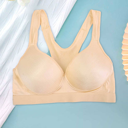 Women's Corinth Push Up Foam Padded Premium Silk Bra Women's Lingerie SRL Cream 30 