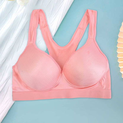 Women's Corinth Push Up Foam Padded Premium Silk Bra Women's Lingerie SRL Pink 30 