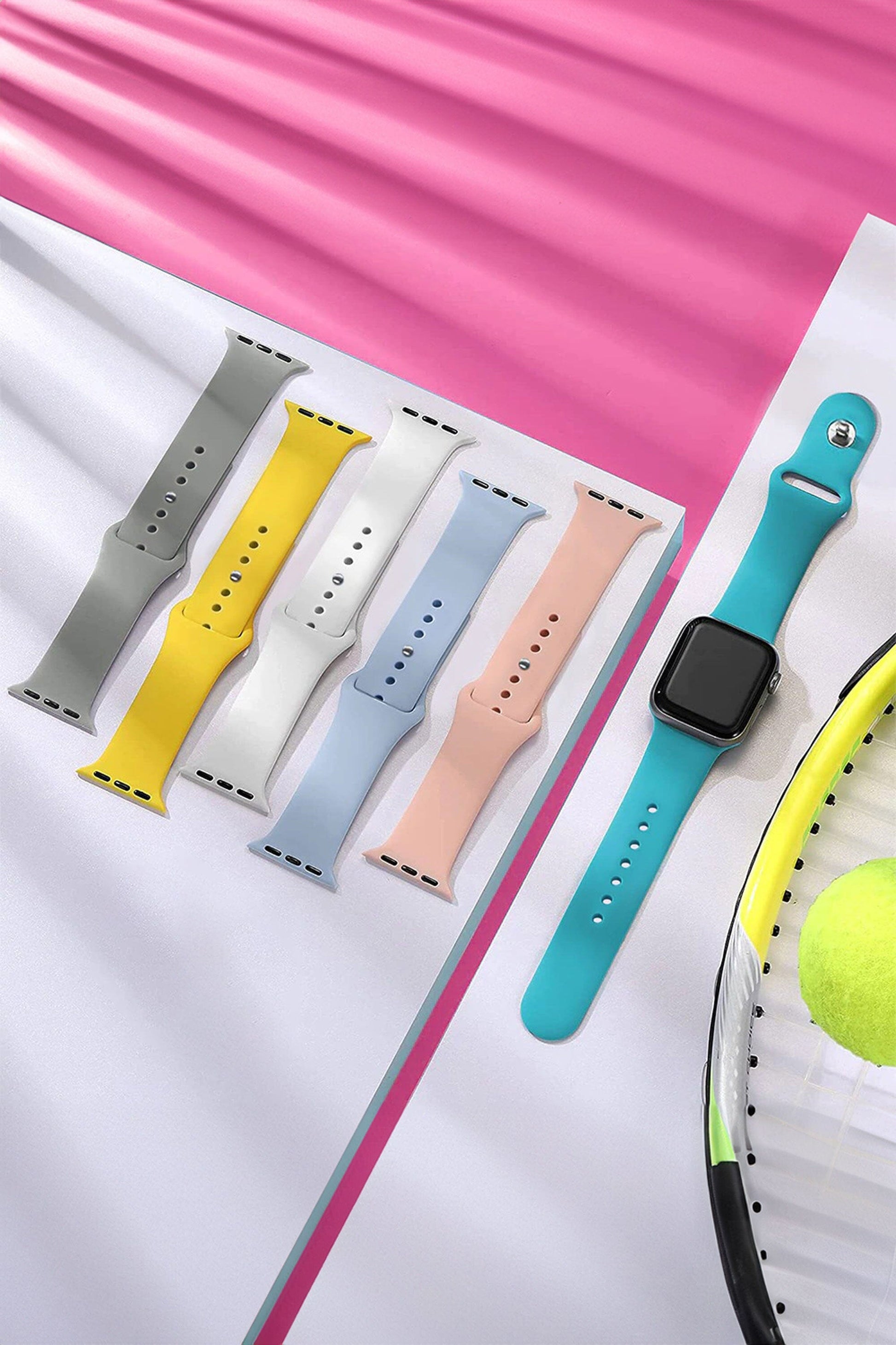 Silicone Ultra Smart Watch Strap for Apple Watch Wrist Watch SDQ 