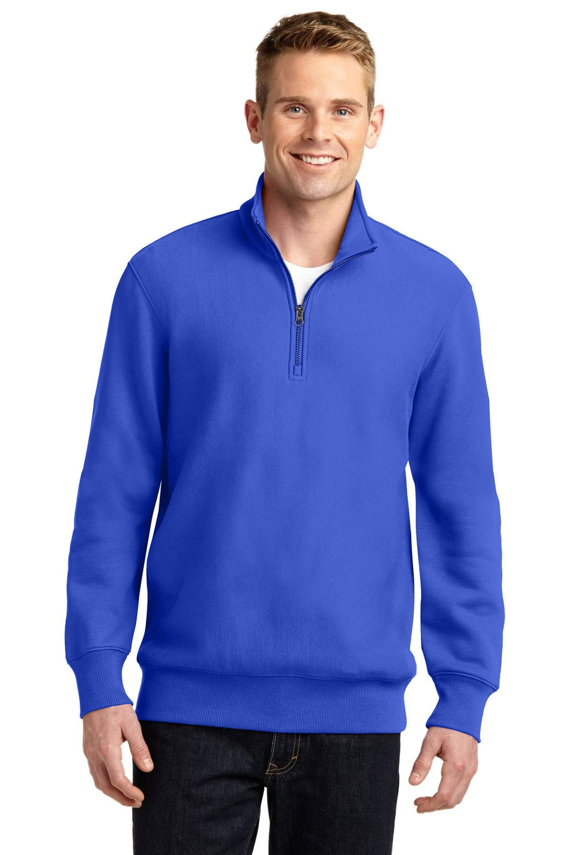 Payper Men's Miami Quarter Zipper Fleece Sweat Shirt