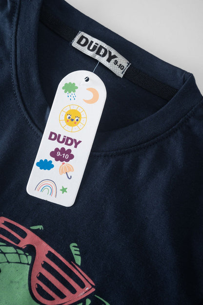 Dudy Kid's Dude Gimme Printed Tee Shirt Kid's Tee Shirt SZK 