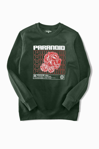 Polo Republica Men's Paranoid Printed Fleece Sweat Shirt Men's Sweat Shirt Polo Republica 