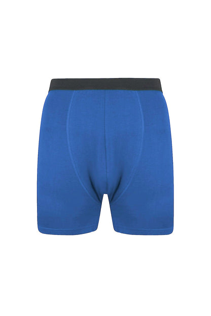 BD Men's Contrast Waistband Minor Fault Boxer Shorts Minor Fault Image Garments (Pvt.) Ltd. Blue 2XL 