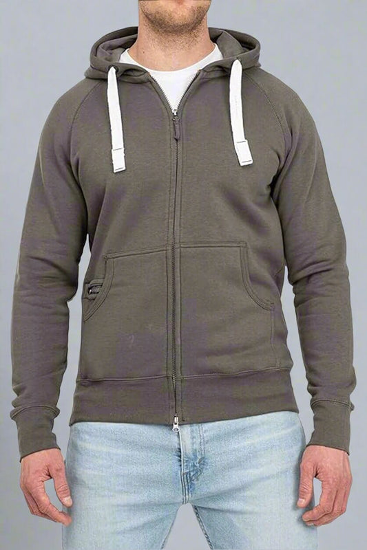 Payper Men's Terry Double Zipper Hoodie