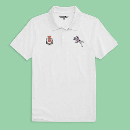Polo Republica Men's Horse Rider & Polo Crest Embroidered Short Sleeve Polo Shirt Men's Polo Shirt Polo Republica 