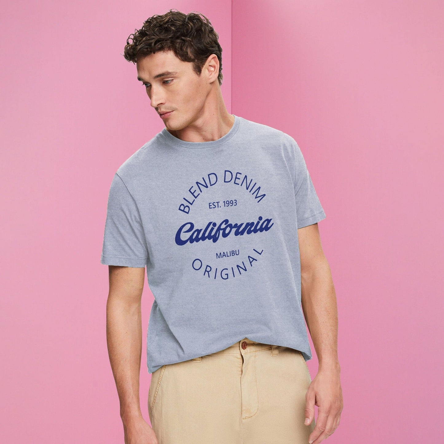 Blend Men's California Printed Tee Shirt Men's Tee Shirt IST 