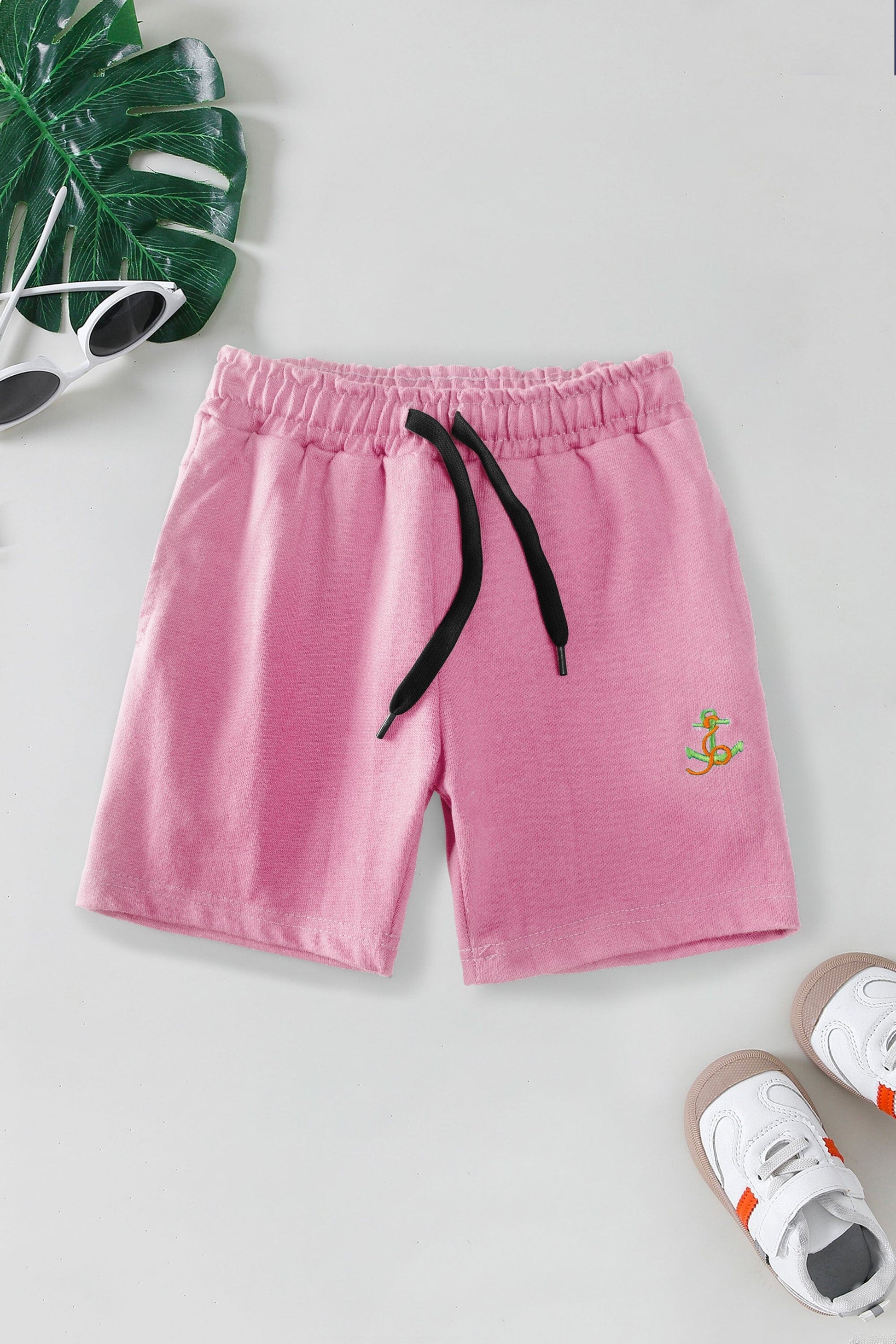 Max 21 Boy's Anchor Embroidered Shorts Boy's Shorts SZK 